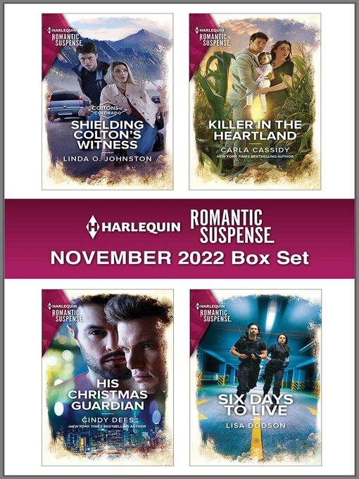 Title details for Harlequin Romantic Suspense: November 2022 Box Set by Linda O. Johnston - Available